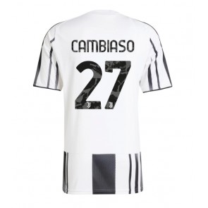 Juventus Andrea Cambiaso #27 Primera Equipación 2025-26 Manga Corta
